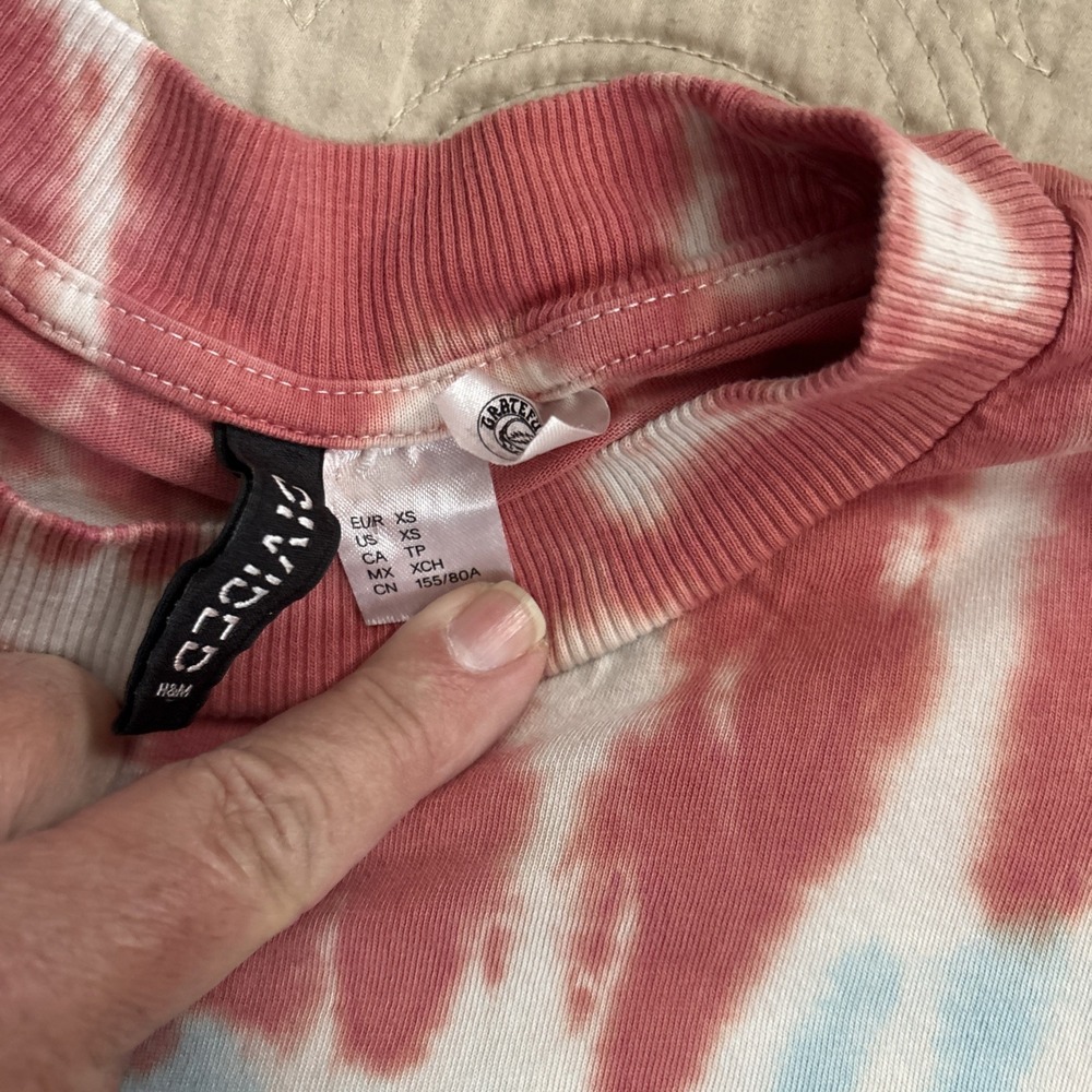 Divided | Grateful Dead - Tie Dye T shirt Basketball Skeleton | XS - Picture 2 of 7